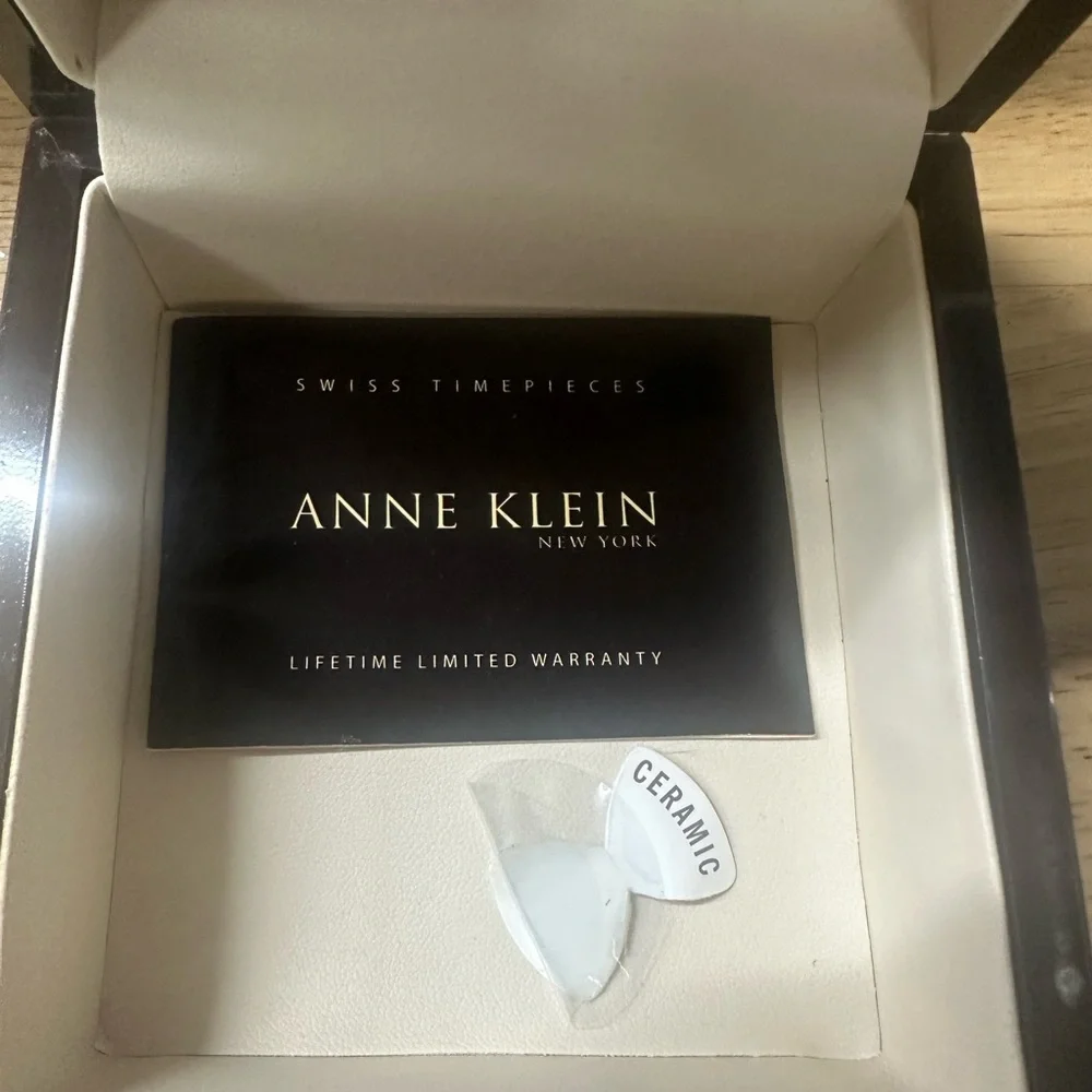 Anne Klein Ceramic Timepiece - Picture 2 of 3